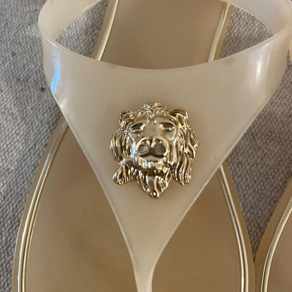 Aldo Amberelle Lion Head Jelly Summer Festival Sandals Sz 10 - Picture 7 of 10